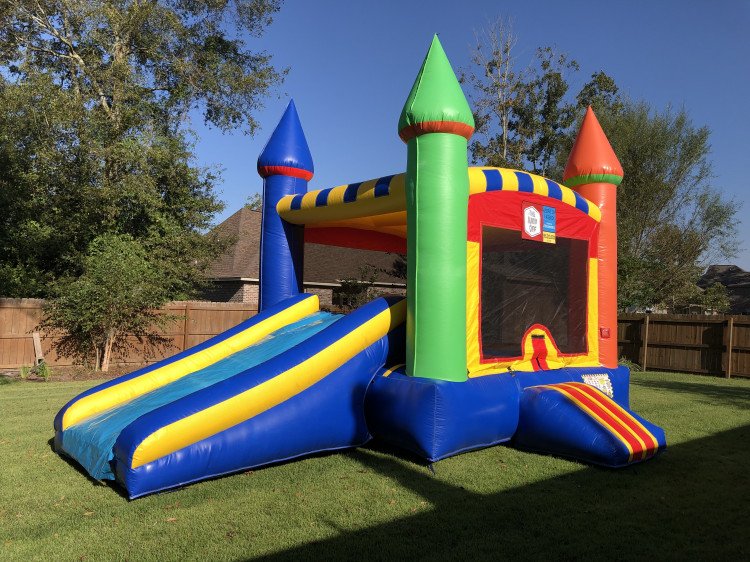 Dry Slide Bounce House Combos Dry Slide Bounce House Combos
