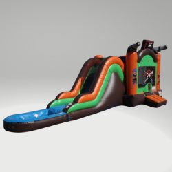Pirate Combo 4-in-1 (Water or Dry Slide)
