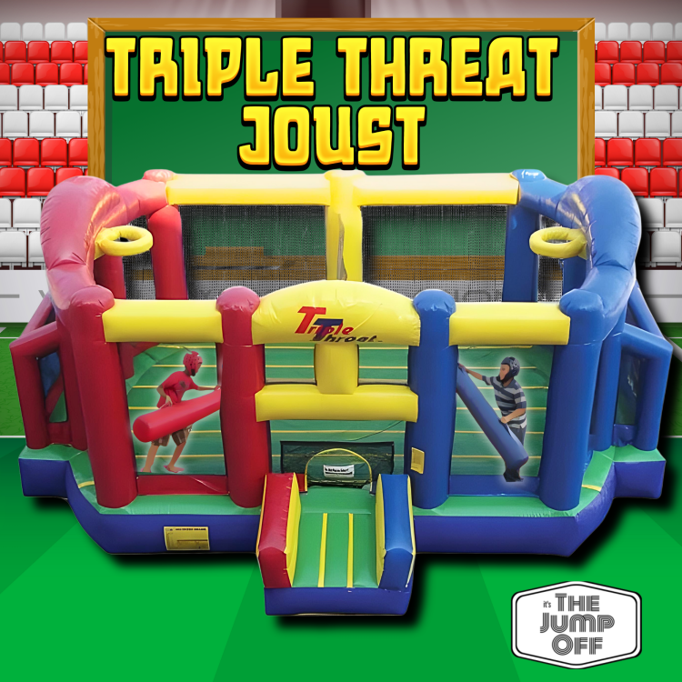 Triple Threat Inflatable Joust