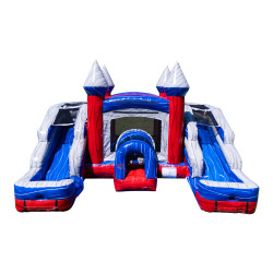 Fire & Ice Double Slide Combo (Water or Dry Slide) Fire & Ice Double Slide Combo (Water or Dry Slide)