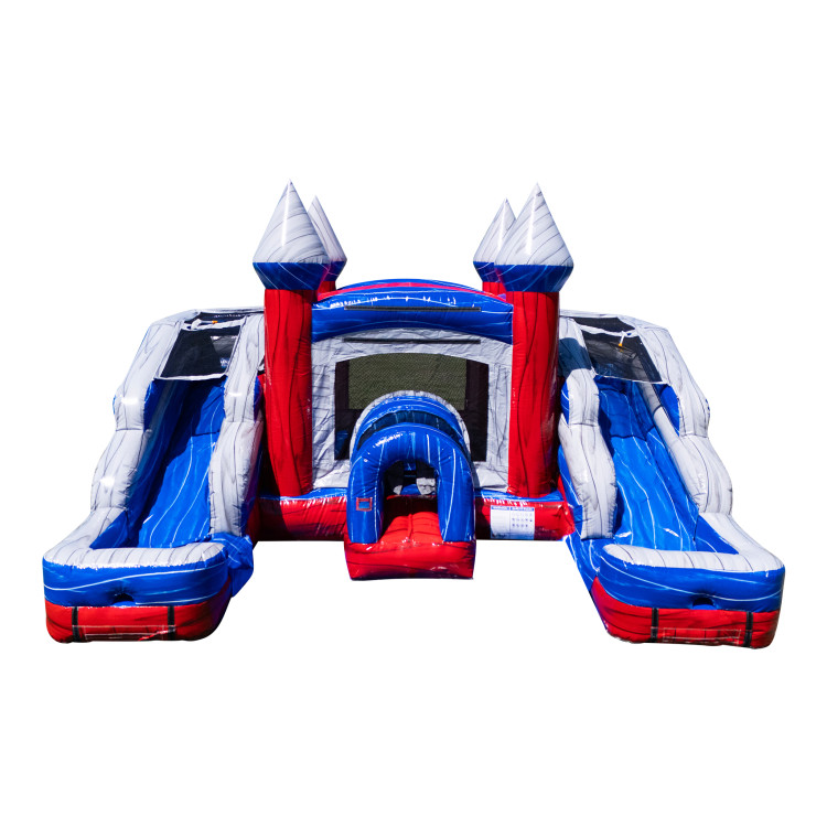 Fire & Ice Double Slide Combo (Water or Dry Slide) Fire & Ice Double Slide Combo (Water or Dry Slide)