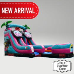 beach20vibes20water20slide 1758312299 Beach Vibes Double Lane 22ft