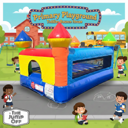 Primary Playground Toddler Bounce House