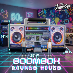 Mega Boombox Bounce House